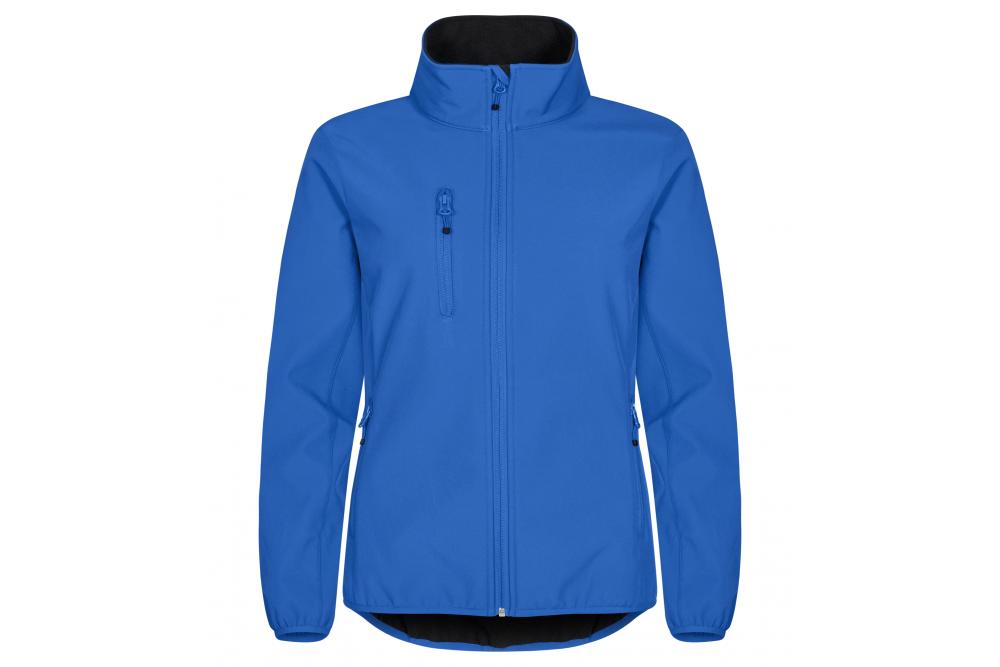 0200915 55 ClassicSoftshellJktLady RoyalBlue front
