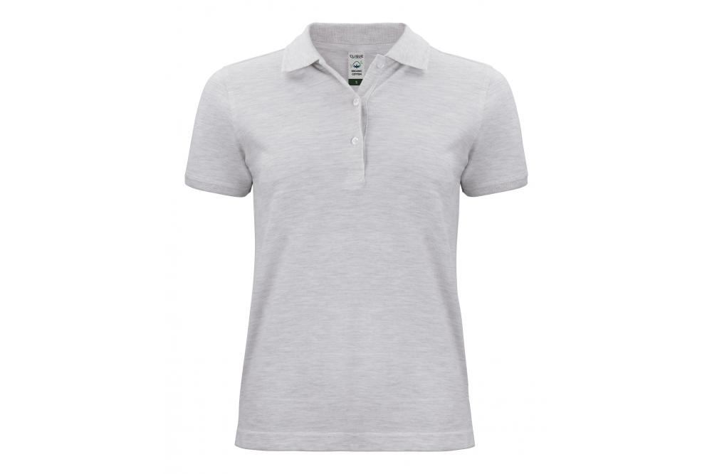 028265 925 ClassicOCPoloLadies Nature Melange Front