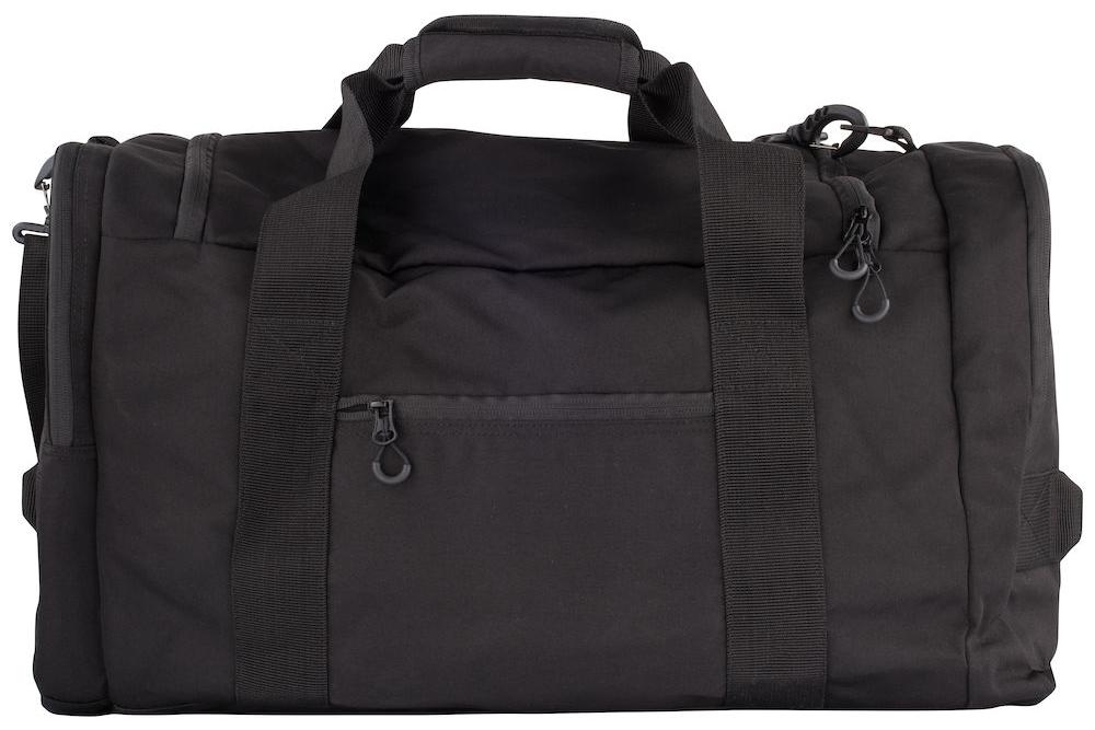 040245 99 TravelBagMedium Black Back