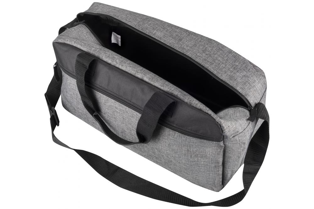 040304 95 Melange Travelbag Grey Melange Detail1