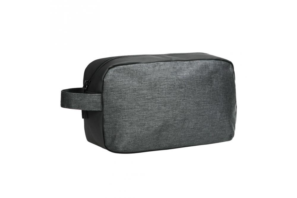 040315 955 Prestige Toilettcase Anthracite Melange Front