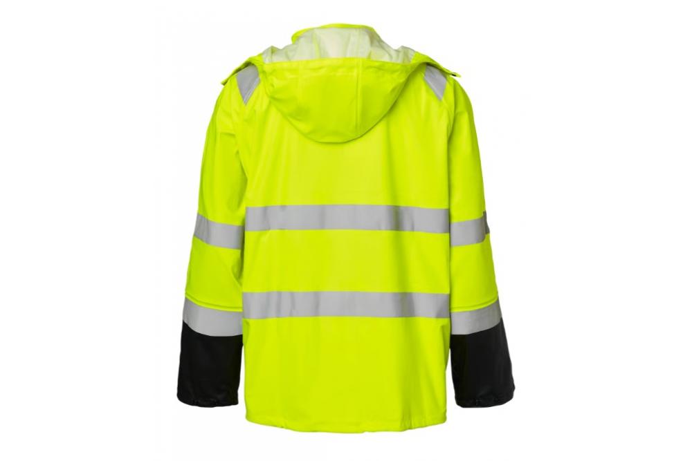 1000180 Top Swede Rain Jacket Hi Vis yellowB
