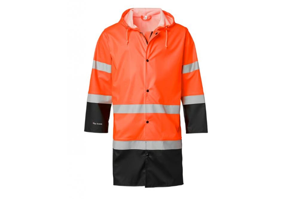 1000181 Top Swede Rain Coat orange2