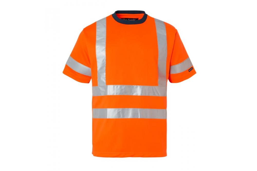 1000224 Top Swede T shirt fluorscent orange