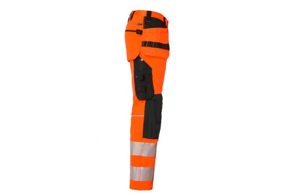 1000313 Top Swede Trouser Crafsmen HIVIS orange R