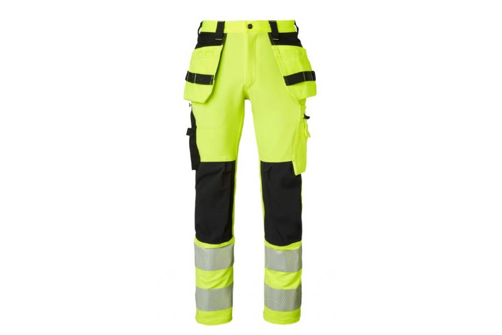 1000313 Top Swede Trouser Crafsmen HIVIS yellow