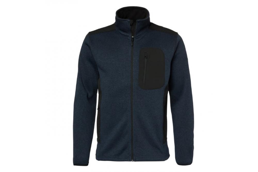120732 Top Swede fleece blue