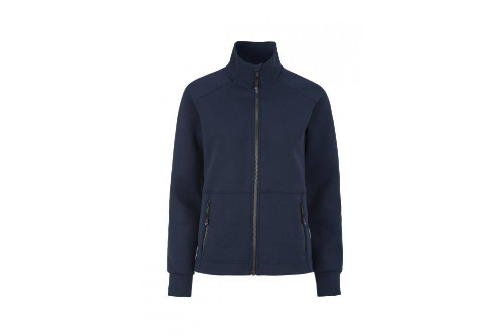 132513 855 Anzac Lady FZ Collar Navy Front