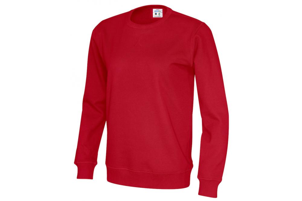 141003 460 cvc crew neck unisex red