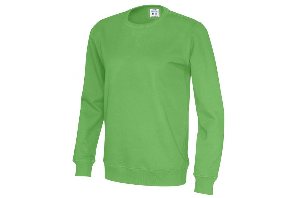 141003 645 cvc crew neck unisex green