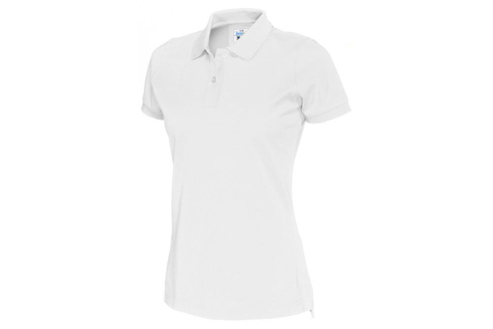 141005 100 polo ss lady white