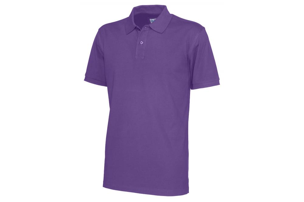 141006 885 polo piquet men purple