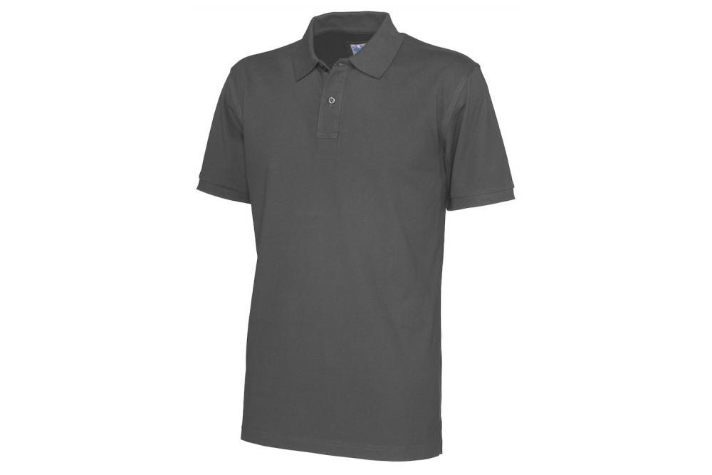 141006 980 polo piquet men charcoal