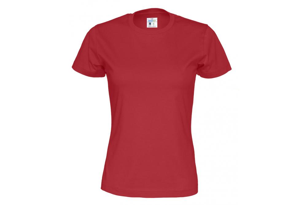 141007 460 r neck ss Teen lady F red
