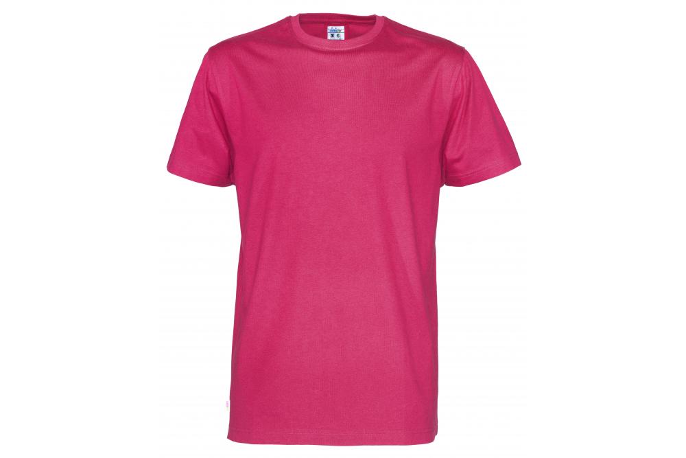 141008 435 Rnec ss Tee men F DarkCerise