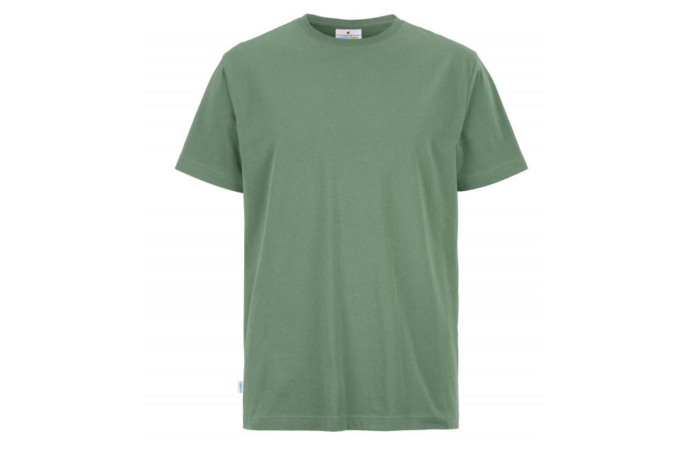 141008 648 T shirt Man DustyGreen Front