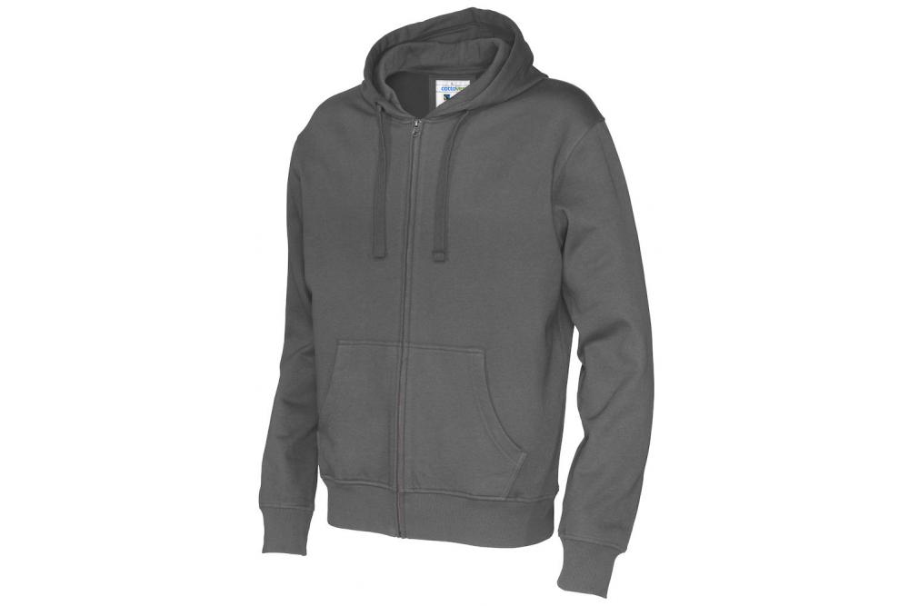 141010 980 cvc full zip hoddie men charcoal