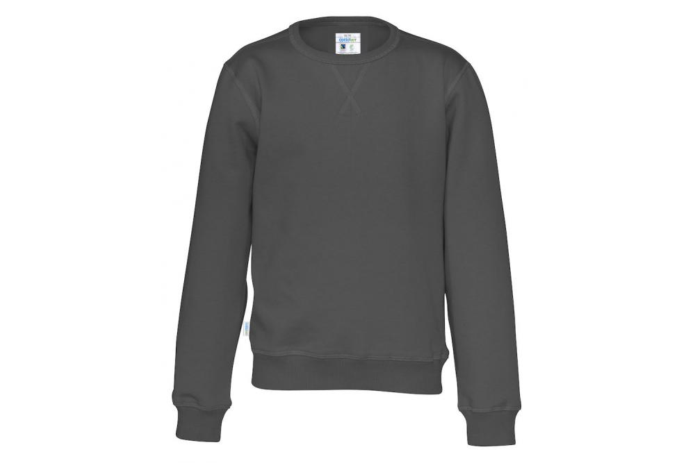 141015 980 cvc crew neck kid F charcoal