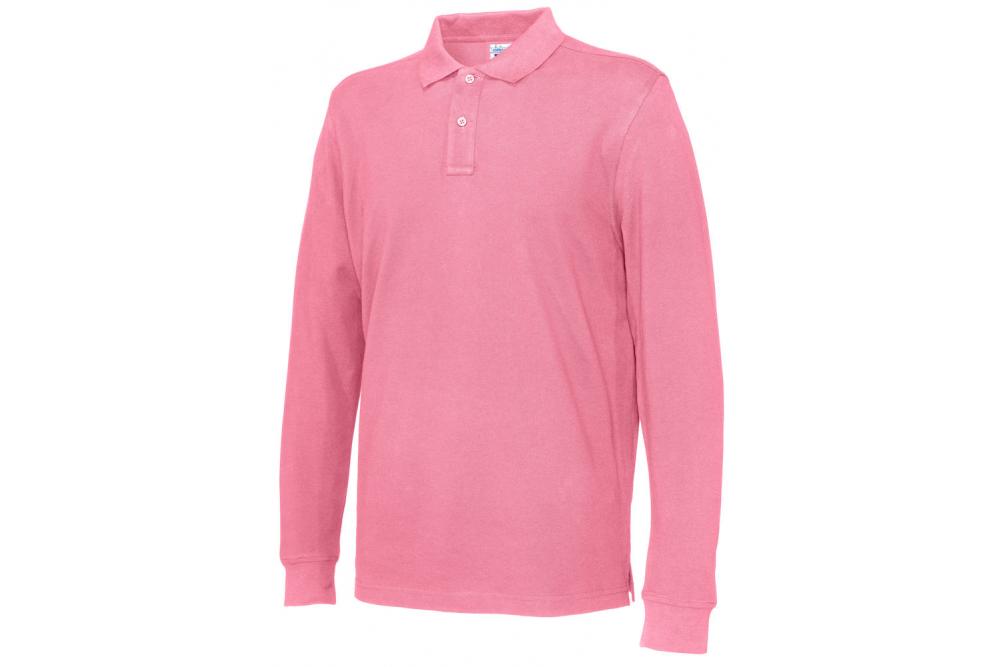 141018 425 polo LS men pink Copy