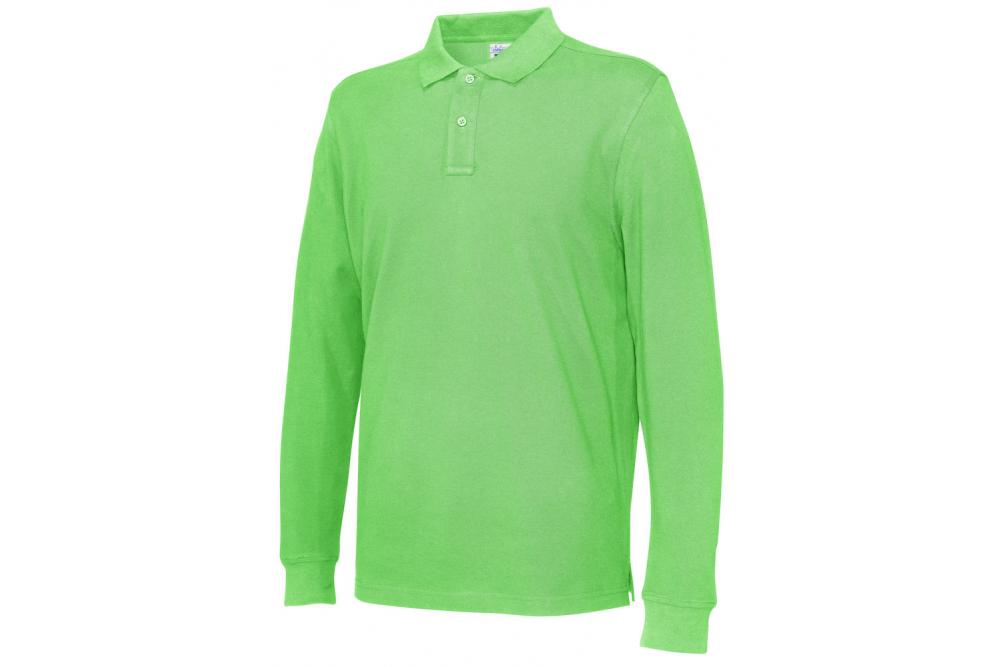 141018 645 polo LS men green Copy