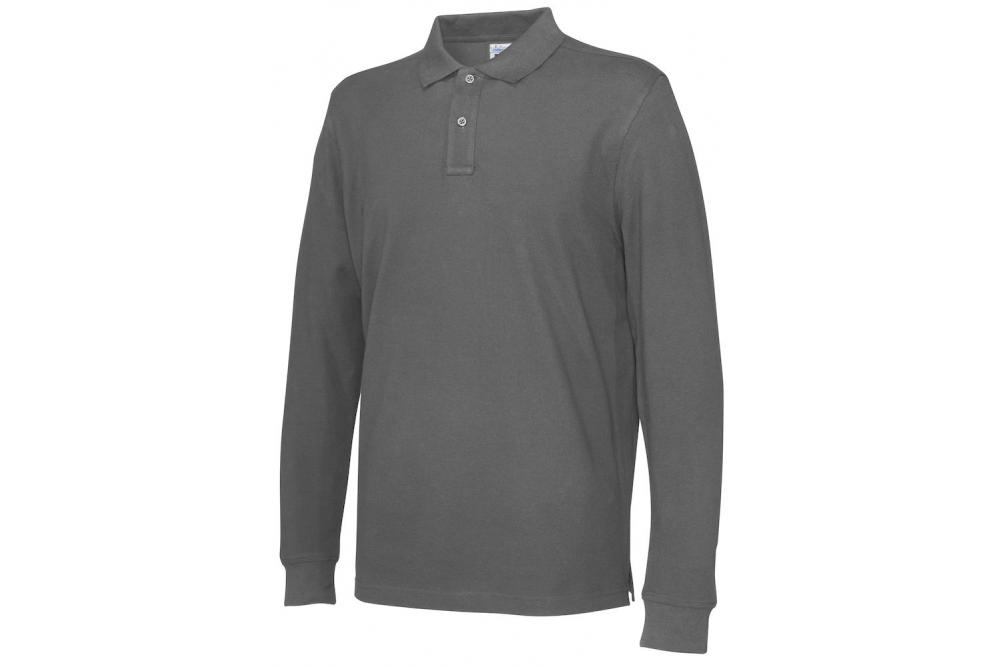 141018 980 polo LS men charcoal Copy