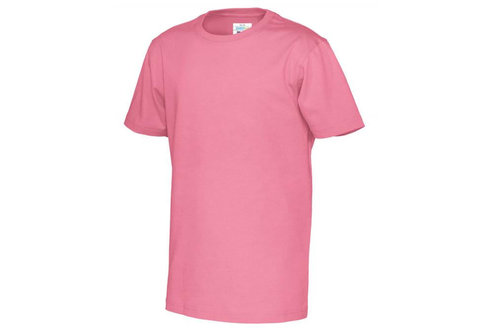 141023 425 r neck Tee kid pink