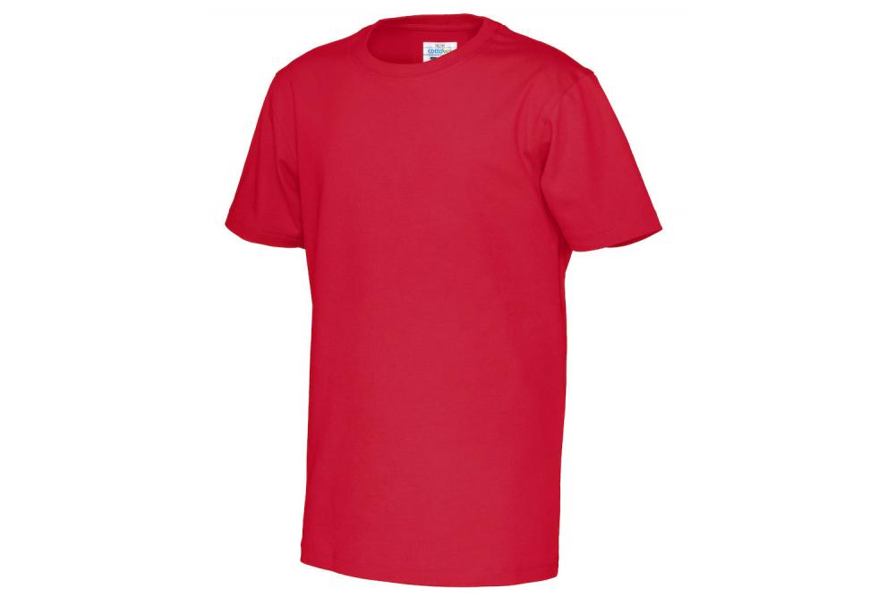 141023 460 r neck Tee kid red