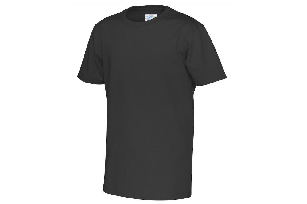 141023 990 r neck Tee kid black