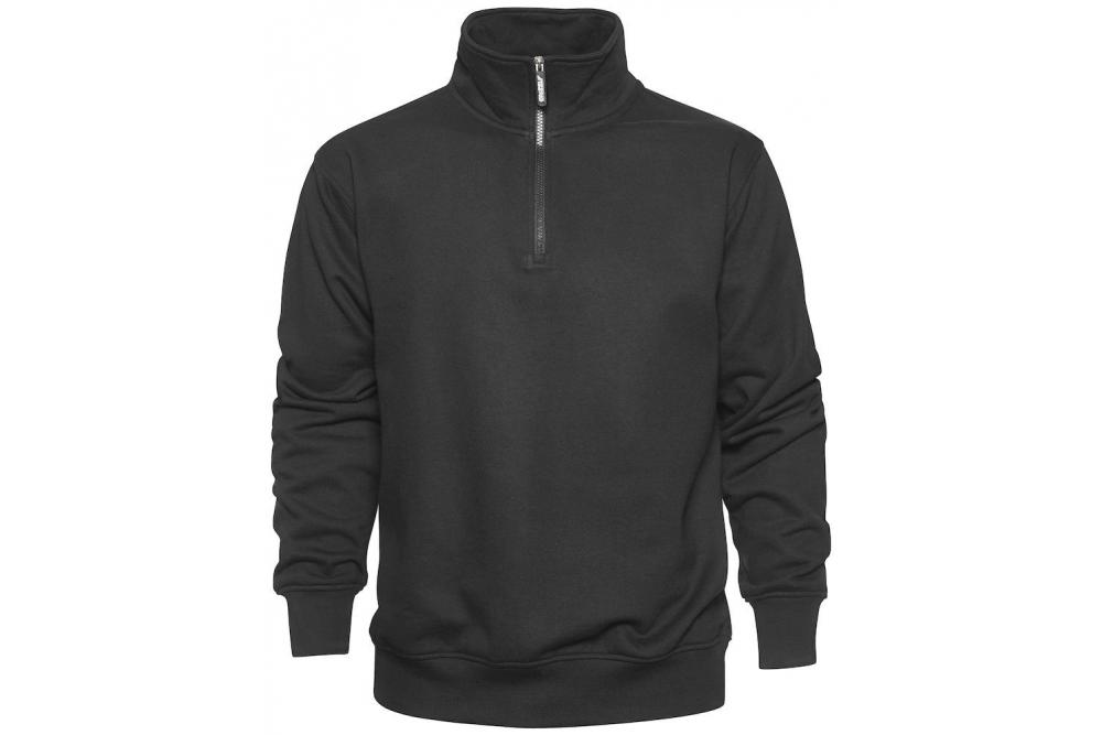 150464 midland half zip 990 black front