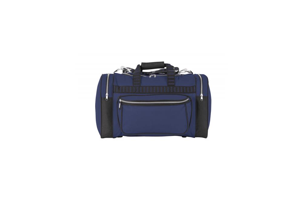 158044 850 Travelbag Silverline red front2