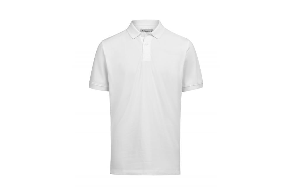 2115006 100 SupremeStretchPolo front white