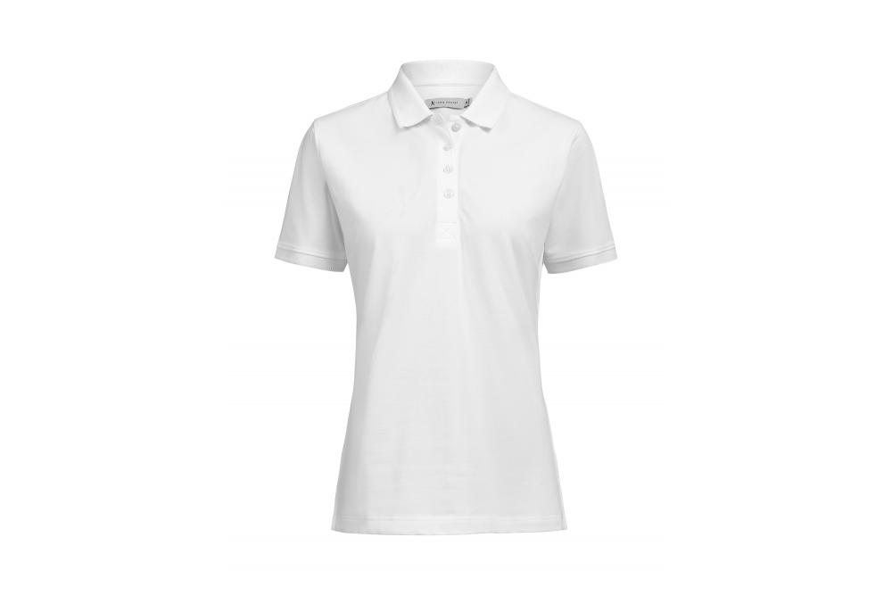 2125042 100 SupremeStretchPoloWoman front white