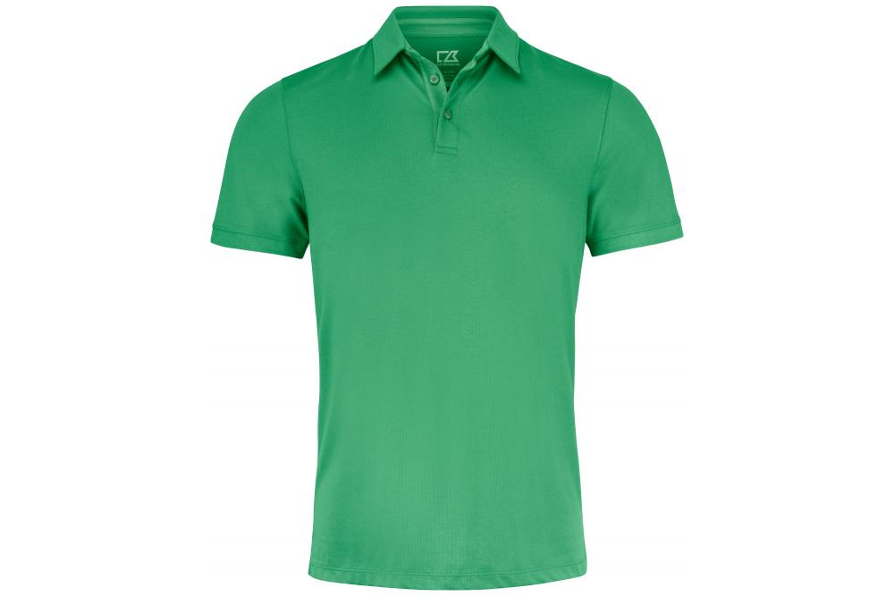 354430 65 OceansideStretchPoloMen Front green