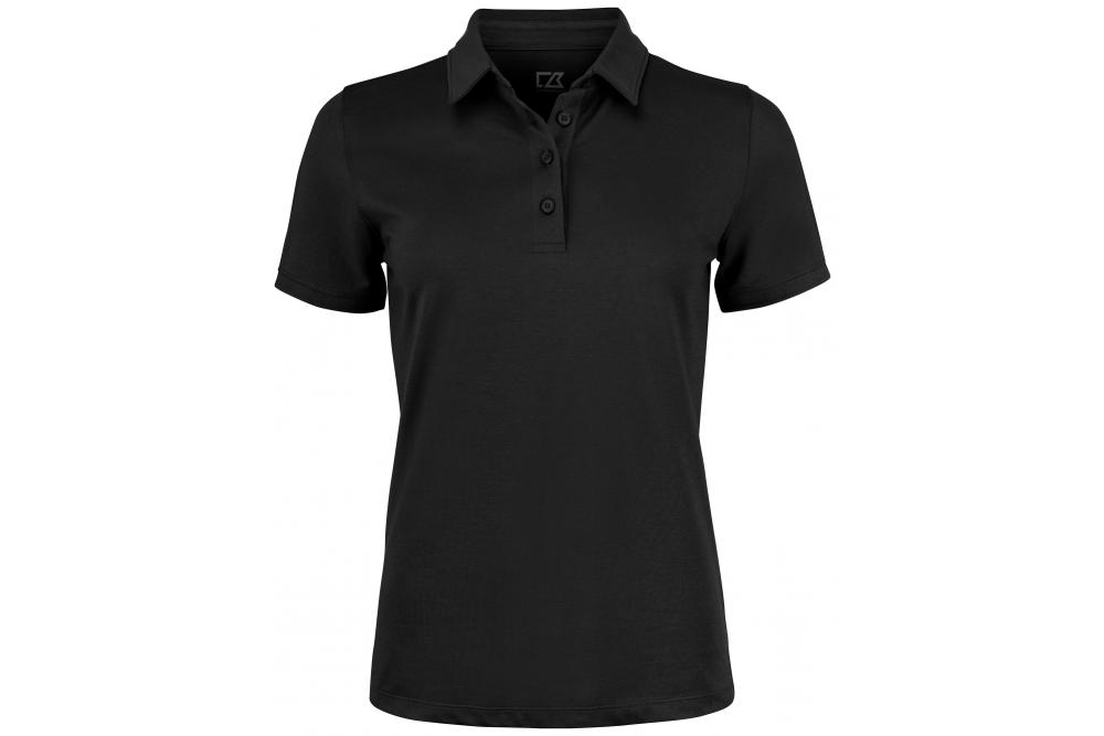 354431 99 OceansideStretchPoloLadies Front black