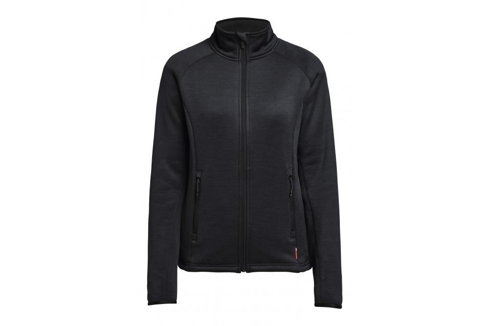 465017400 999 TXliteMidlayerZip Front Black