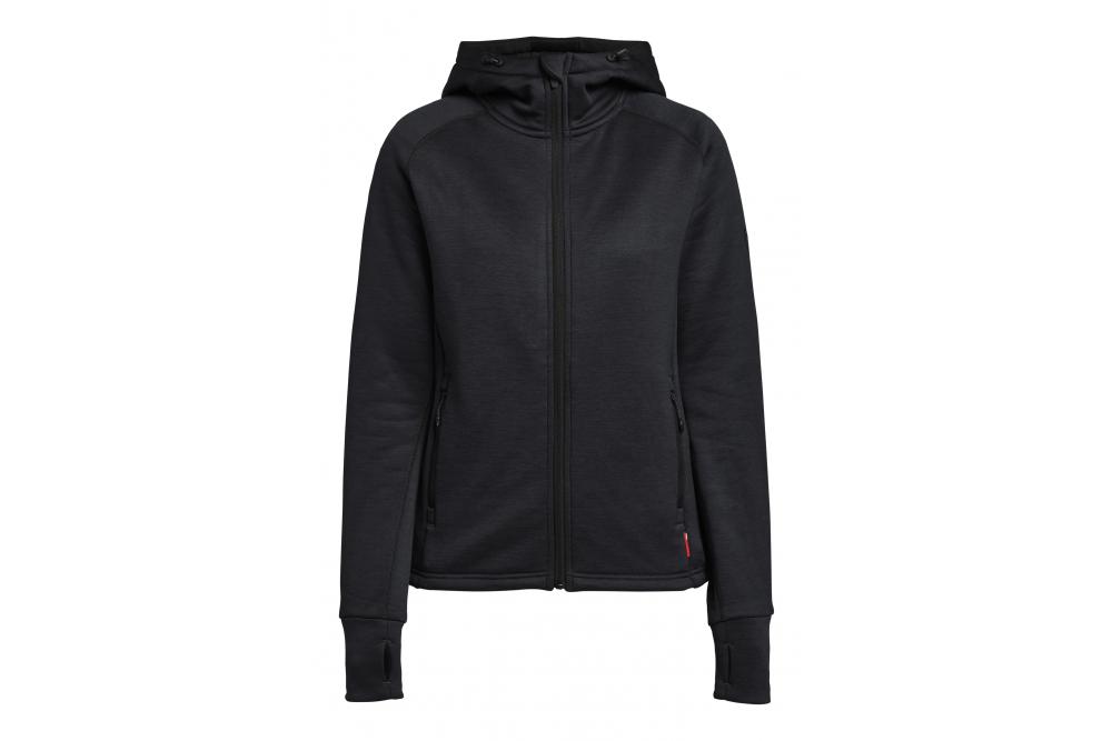 465017402 999 TXliteHoodieZip Front Black