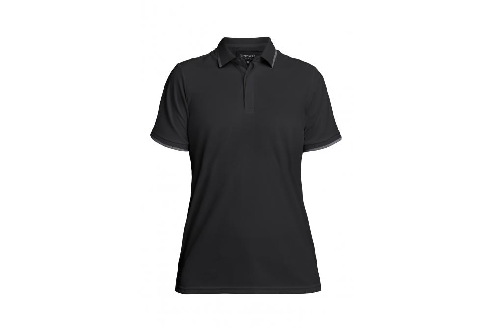 465018078 999 TXliteQdryPolo Black Front