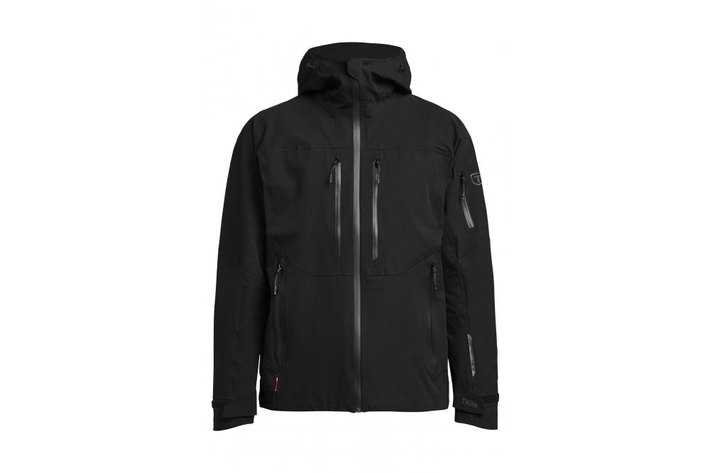 465018100 999 TXliteShellJacket Front Black
