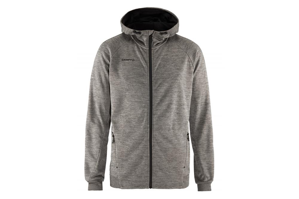 ADV UNIFY FZ Hood M dk grey melange