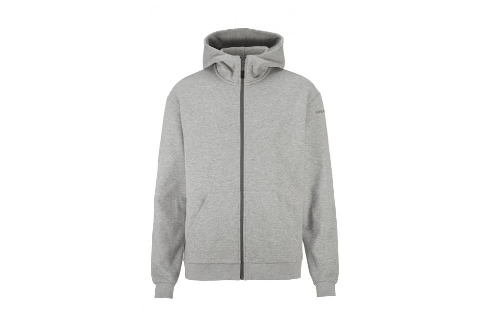 C18074 950M Community 2.0 FZ Hoodie Men craft Grey melange