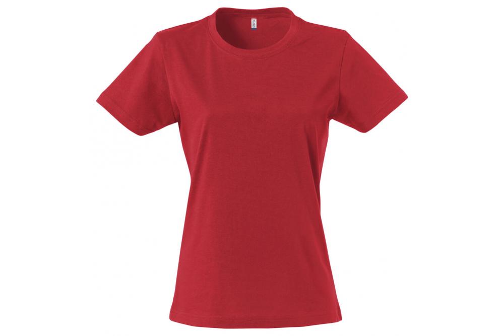 Clique Basic T Women Red 35