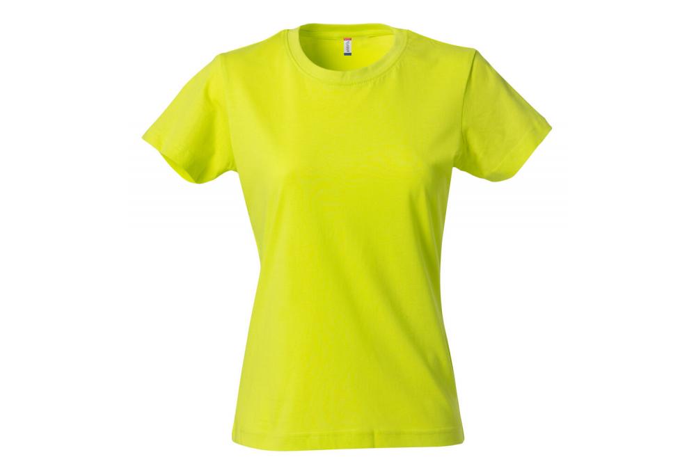Clique Basic T Women Visibility Green 600