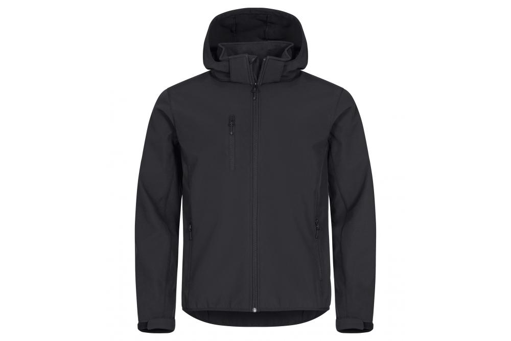 Clique ClassicSoftshellHoody Black Roach