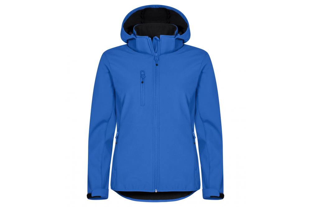 Clique ClassicSoftshellHoodyLady RoyalBlue Roach
