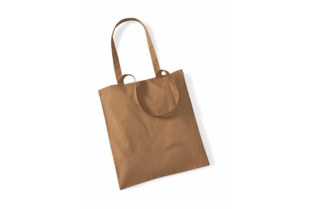 Cottonbag W101 caramel Roach