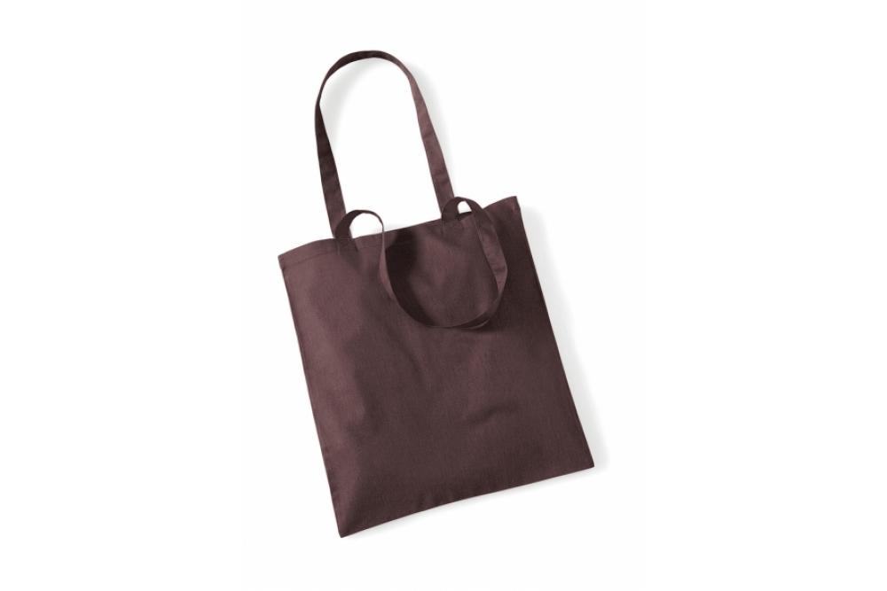 Cottonbag W101 chocolate Roach