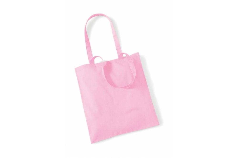 Cottonbag W101 classic pink Roach