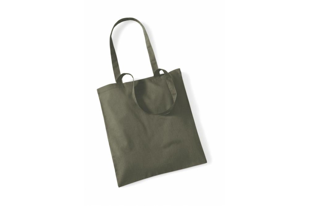 Cottonbag W101 olive Roach
