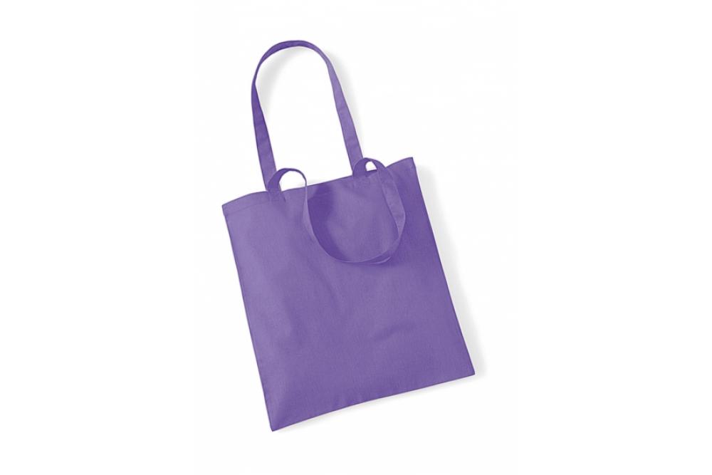 Cottonbag W101 violet Roach