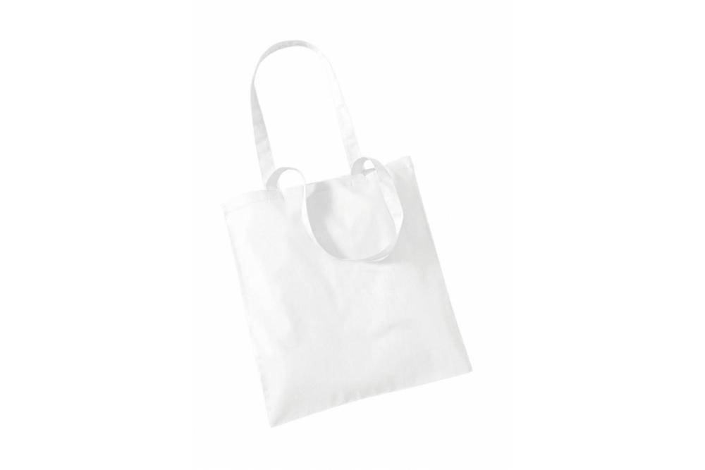 Cottonbag W101 white Roach